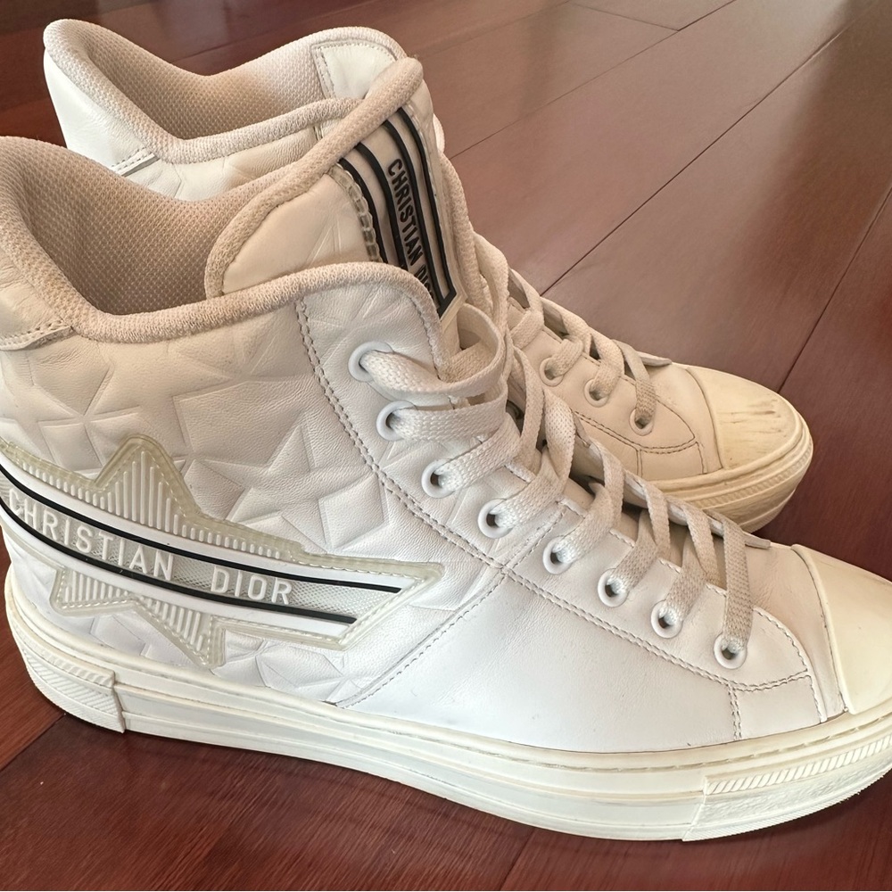 Dior high top sneakers size 39 EU - Picture 2 of 7